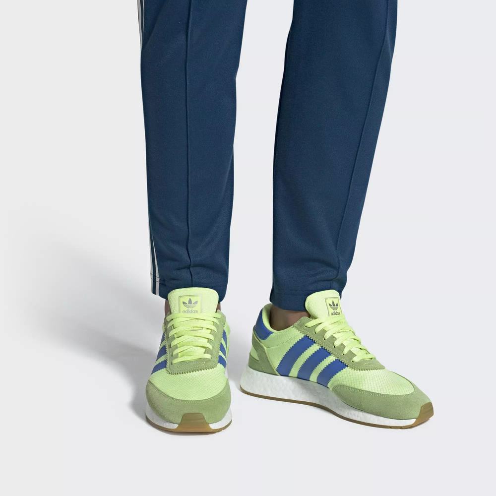 Adidas I-5923 Tenis Amarillos Para Mujer (MX-89341)